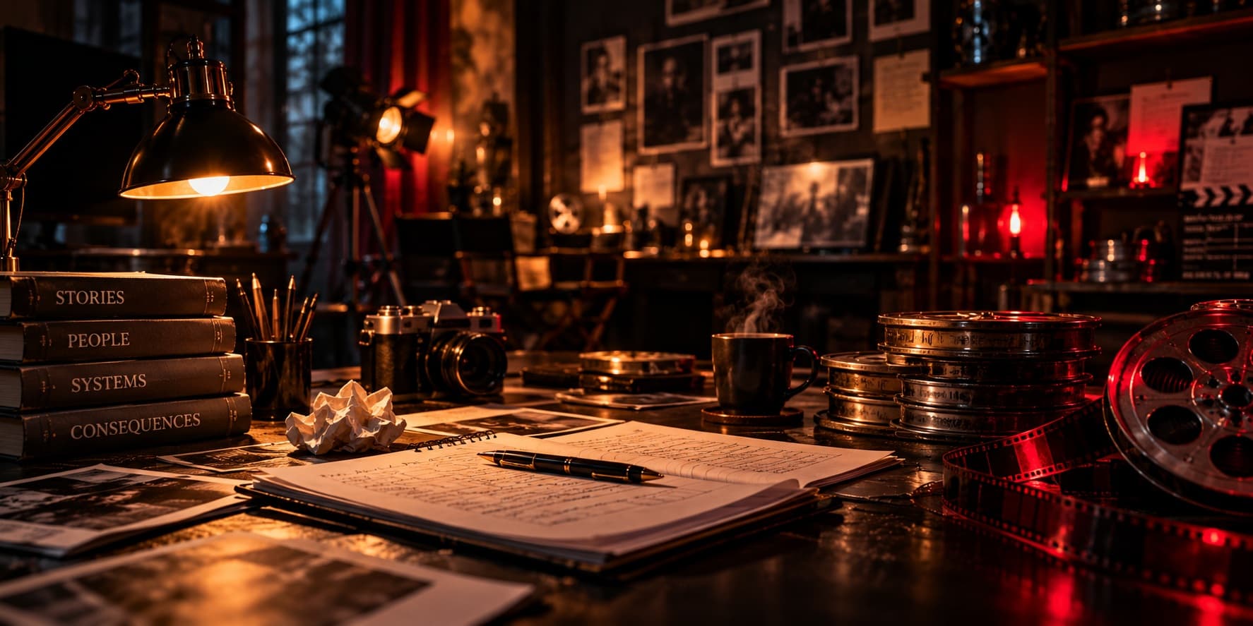 Writing and production workspace
